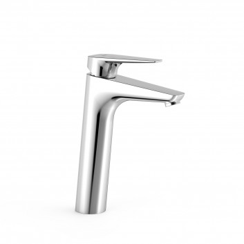 Tall mixer single lever basin z systemem Tres-Duo, Tres Canigó Plus - Chrome