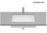 Under-countertop washbasin Square FINECERAMIC