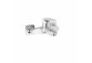 Mixer single lever wall mounted bath i shower, Tres Canigó Plus - Chrome 