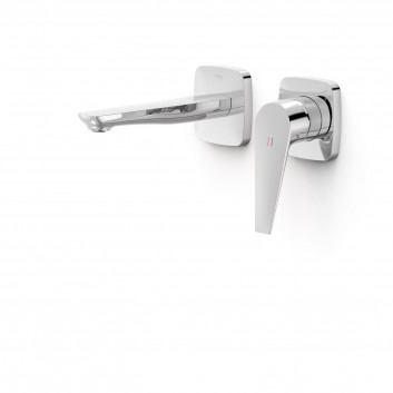 Mixer single lever concealed basin, Tres Canigó Plus - Chrome