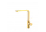 Mixer single lever kitchen, Tres Cocina - 24-K Gold Matowe