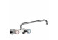 Mixer two-handle wall mounted kitchen, Tres Cocina - Chrome