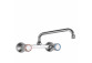 Mixer two-handle wall mounted kitchen, Tres Cocina - Chrome