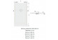 Shower tray rectangular Sanplast Structure Mineral, 80x110x1,5