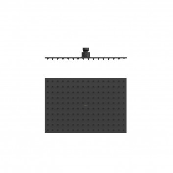 Overhead shower 30x20 cm, Tres Complementos Ducha - White Matt