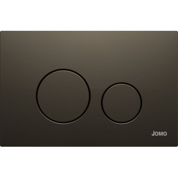 Flush button Jomo Exclusive 2.0 - brass matt