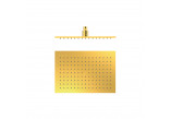 Overhead shower 32x22 cm, Tres Complementos Ducha - 24-K Gold Matowe
