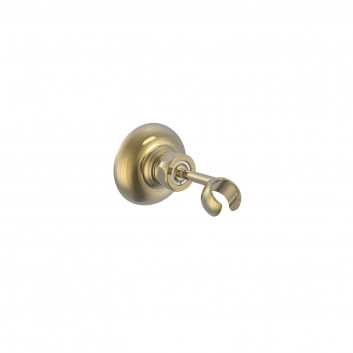 Obrotowa podstawa do słuchawki prysznicowej, Tres Complementos Ducha - Brass Antyczny Matt