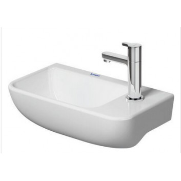 Washbasin 60x38 cm countertop Duravit Vero Air rectangular white 