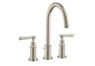 3-hole washbasin faucet 180 z lever handles i kompletem odpływowym with pull-rod, Axor Montreux Nikiel Szczotkowany