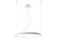 Żyrandol Sollux Lighting RIO, round średnica 78cm, LED 50W 3000K, black