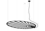 Lampa hanging Sollux Lighting LEHDET, ,E27 1x60W, 1x15W LED , black