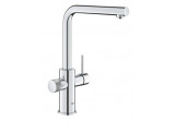 Mixer filtrująca with pull-out spray, GROHE BLUE PURE MINTA - chrome
