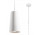 Lampa hanging Sollux Lighting GULCAN ceramic,E27 1x60W, 1x15W LED, white