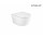 Bowl WC wall-hung ROCA Meridian 36x56 cm Rimless - white 