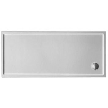 Shower tray Duravit D-Code rectangular 100x80 cm, white 