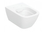 Geberit Smyle Square Hanging bowl WC, washdown model, 35x54cm, ukryte mocowania, Rimfree