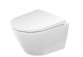 Back to wall bidet Duravit D-Neo, 65x37cm, z overflow, battery hole white