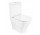 Close-coupled wc WC Roca Gap Rimless Square, 60cm, drain double, white