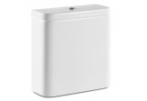 Close coupled cistern WC Roca GAP Square, 3/4,5L, zasilanie boczne, white