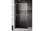 Cabin Walk-In Radaway Modo F II 50, profil black shiny, glass transparent