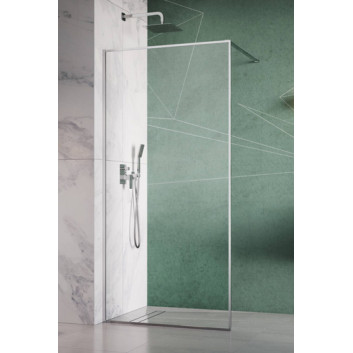 Panel Walk-In Radaway Modo II New 100-140x150-200cm, chrome, glass transparent