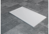Shower tray z konglomeratu SanSwiss Livada W205 pięciokątny, white