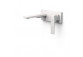 Component wall mounted do podtynkowego korpusu baterii umywalkowe TRES Slim Exclusive, spout 180mm, chrome