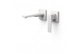 Component wall mounted do podtynkowego korpusu baterii umywalkowe TRES Slim Exclusive, spout 180mm, chrome