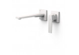 Component wall mounted do podtynkowego korpusu baterii umywalkowe TRES Slim Exclusive, spout 240mm, chrome