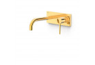 Component wall mounted do podtynkowego korpusu baterii umywalkowe TRES STUDY, spout 180mm, gold