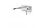 Component wall mounted do podtynkowego korpusu washbasin mixer TRES Project-Tres, spout 240mm, white matt