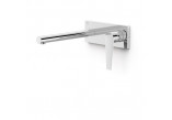 Component wall mounted do podtynkowego korpusu washbasin mixer TRES Class, wylewka180mm, chrome