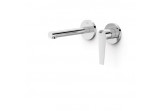 Component wall mounted do podtynkowego korpusu washbasin mixer TRES Class, spout 177mm, chrome