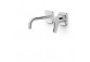 Component wall mounted do podtynkowego korpusu washbasin mixer TRES CANIGÓ PLUS, spout 240mm, chrome