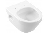 Bowl WC washdown model Compact bez kołnierza wewnętrznego, podwiaszana, Villeroy & Boch Architectura, Weiss Alpin CeramicPlus