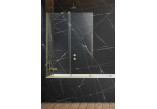 Parawan nawannowy Radaway Furo PND II 110, lewy, glass transparent, 110x150cm, przesuwny, profil chrome