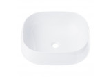 Countertop washbasin Corsan 450x410x145mm, white