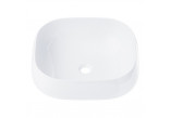 Countertop washbasin Corsan 450x410x145mm, white