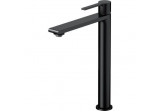 Washbasin faucet Cersanit Virgo standing, tall - black