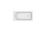 Bathtub rectangular 150x75cm, Cersanit City, white