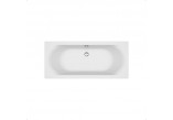 Bathtub rectangular 160x75cm, Cersanit City, white