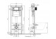 Concelaed frame Cersanit Aqua 50 Mech Q