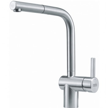 Kitchen faucet Franke Atlas Neo Pull-Out Spray, height 299mm, obrotowa i pull-out spray, stainless steel,