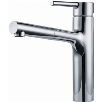 Kitchen faucet Franke Centro pull-out , height 278mm, obrotowa i wycągana spout, chrome