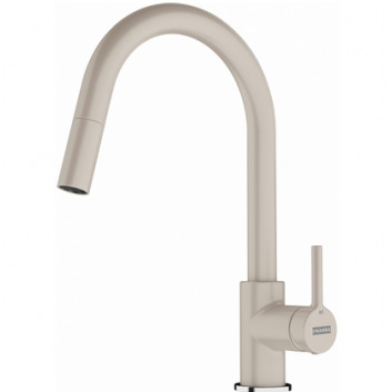 Kitchen faucet Franke Lina pull-out , height 360mm, obrotowa i pull-out spray, onyx