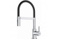 Kitchen faucet Franke Lina semi-pro , height 410mm, obrotowa spout, white polarny/chrome