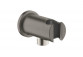 Kolanko shower with handle Grohe Rainshower, brushed hard graphite