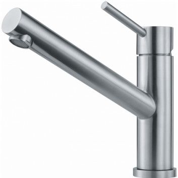 Kitchen faucet Franke Orbit pull-out , height 209mm, obrotowa i pull-out spray, stainless steel,