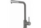 Kitchen faucet Franke Sirius L Side pull-out , height 333mm, obrotowa i pull-out spray, white polarny/chrome